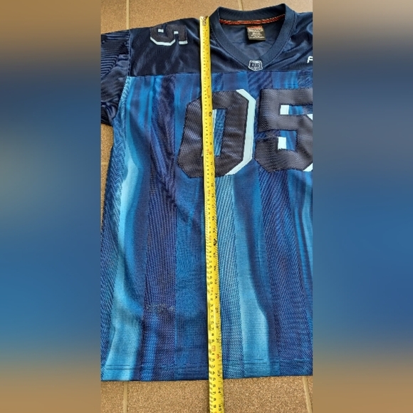 VTG FUBU Sports 05 Official Champions XXL League Football Jersey Blue Y2K - Picture 12 of 16